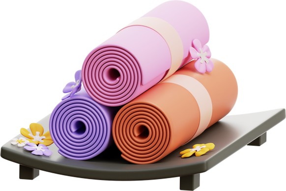 Spa Towel 3D Illustration